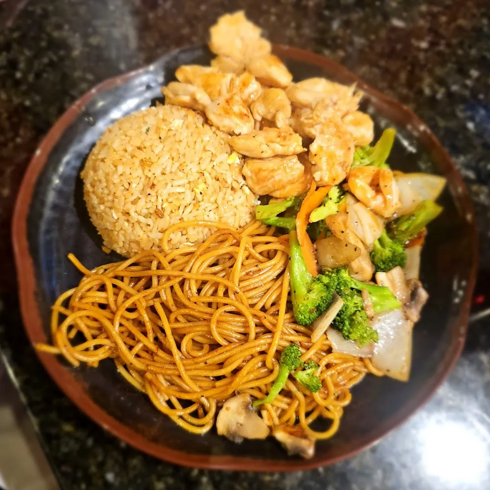 Chicken and Shrimp Hibachi
